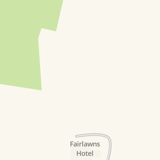 Waze Livemap Driving Directions To Fairlawns Hotel And Spa - 
