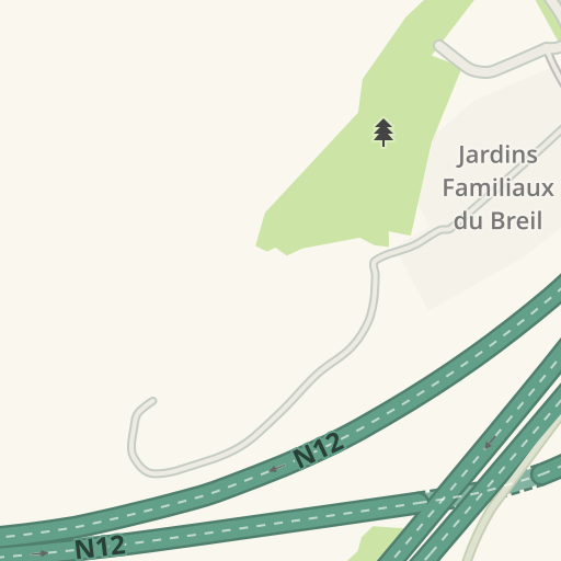 Waze Livemap Calcul Itineraire Voiture Kyriad Rennes Nord - 