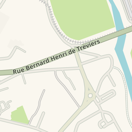 Waze Livemap מסלול נסיעה אל Place Du Soleil Juvignac