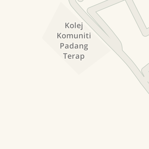 Arahan Memandu Ke Kolej Komuniti Padang Terap Kuala Nerang Waze