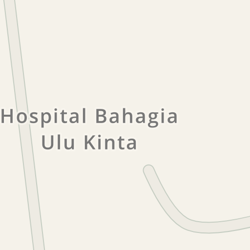 Routebeschrijving Naar Hospital Bahagia Ulu Kinta Jalan Tanjung Rambutan Tanjong Rambutan Waze