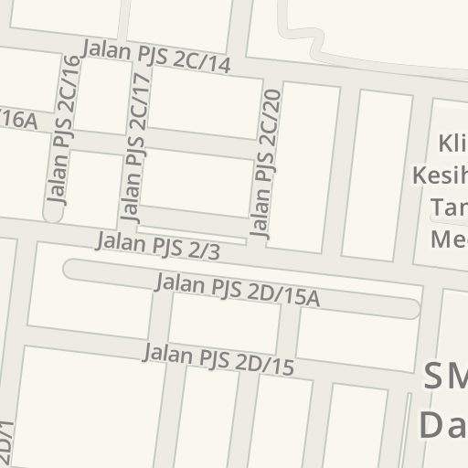 Arahan Memandu Ke Klinik Kesihatan Taman Medan Jalan Pjs 2c 5 Petaling Jaya Waze