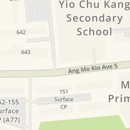 Driving Directions To Yio Chu Kang Community Club 50 Ang Mo Kio St 61 Yio Chu Kang Waze