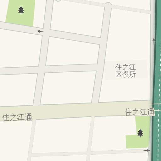 Routebeschrijving Naar 市立清江小学校 大阪市住之江区 Waze