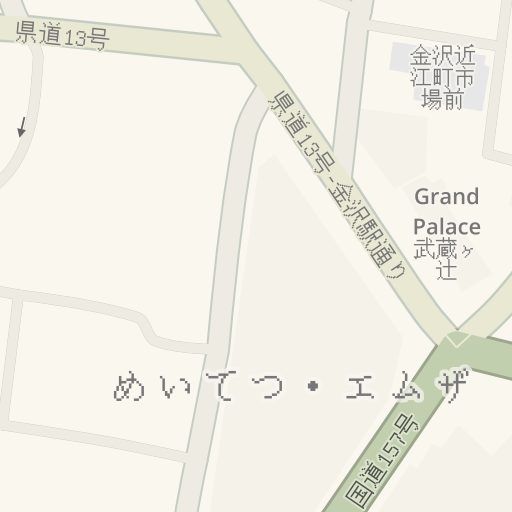 Informacion De Trafico En Tiempo Real Para Llegar A 近江町市場 金沢市 Waze Informacion De Trafico En Tiempo Real Para Llegar A 近江町市場 金沢市 Waze