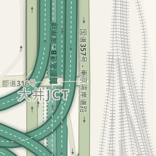 Driving Directions To 大井jct 品川区 Waze