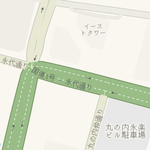 Marshrut V 東京ステーションホテル 駐車場 中央区 Waze